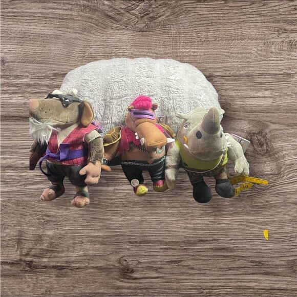 New Teenage Mutant Ninja Turtles Mutant Mayhem 8" Plush Toys - Picture 5 of 15